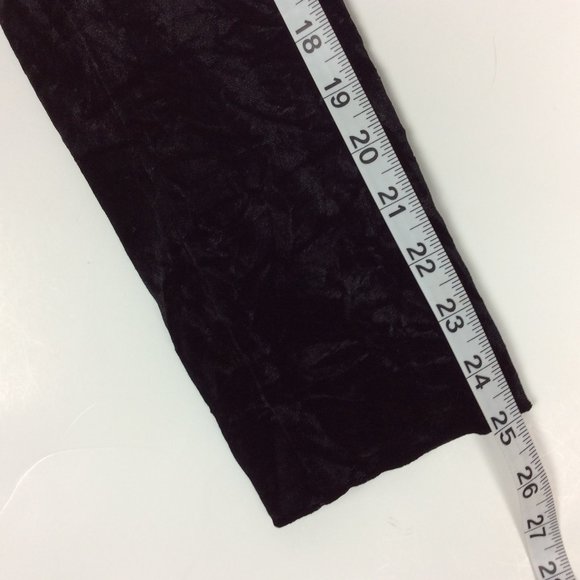 Crushed Velvet Blazer Ro & De Black Winter Whimsigoth Dark Academia Party Small - Picture 7 of 7